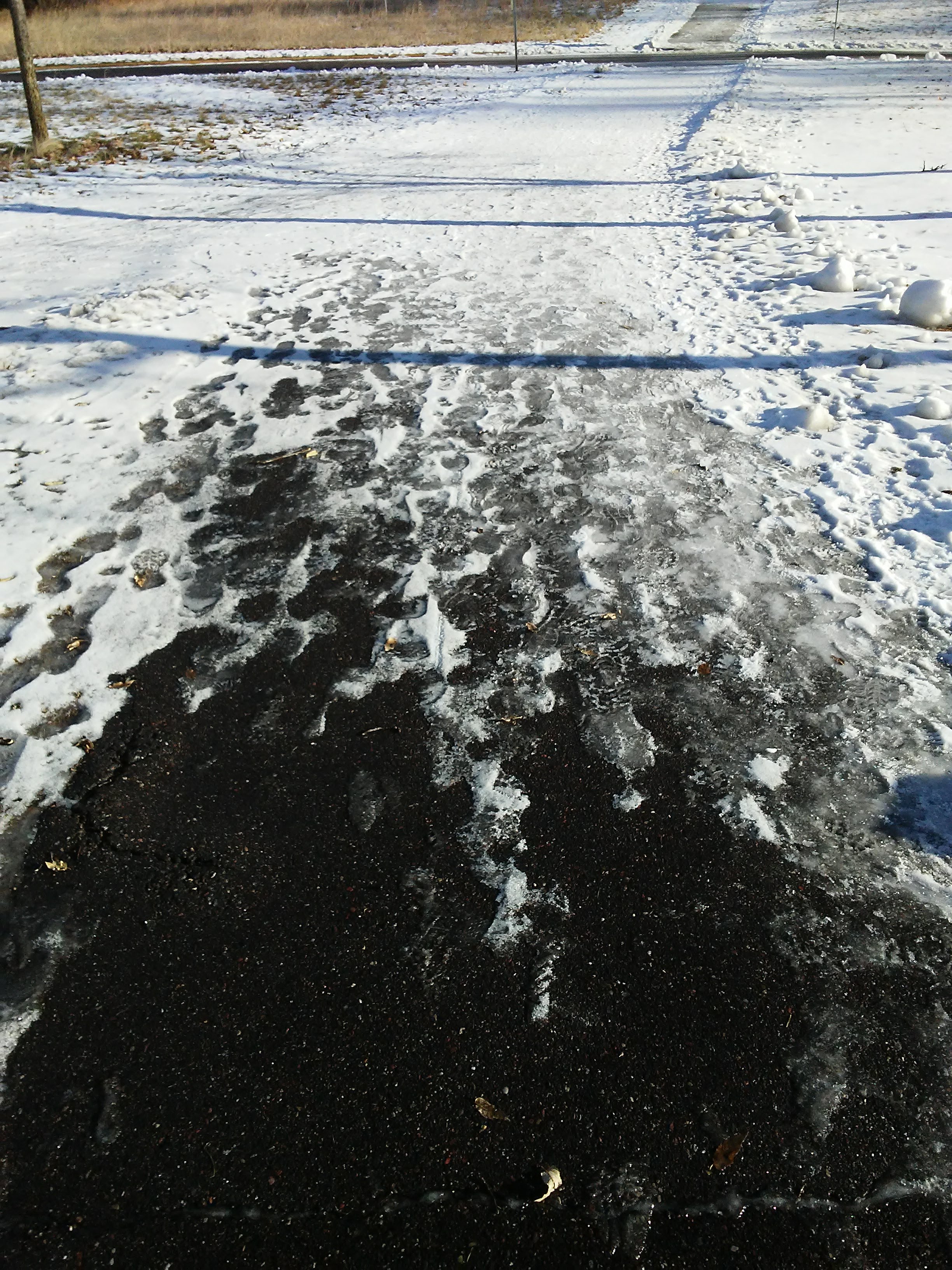 icy path