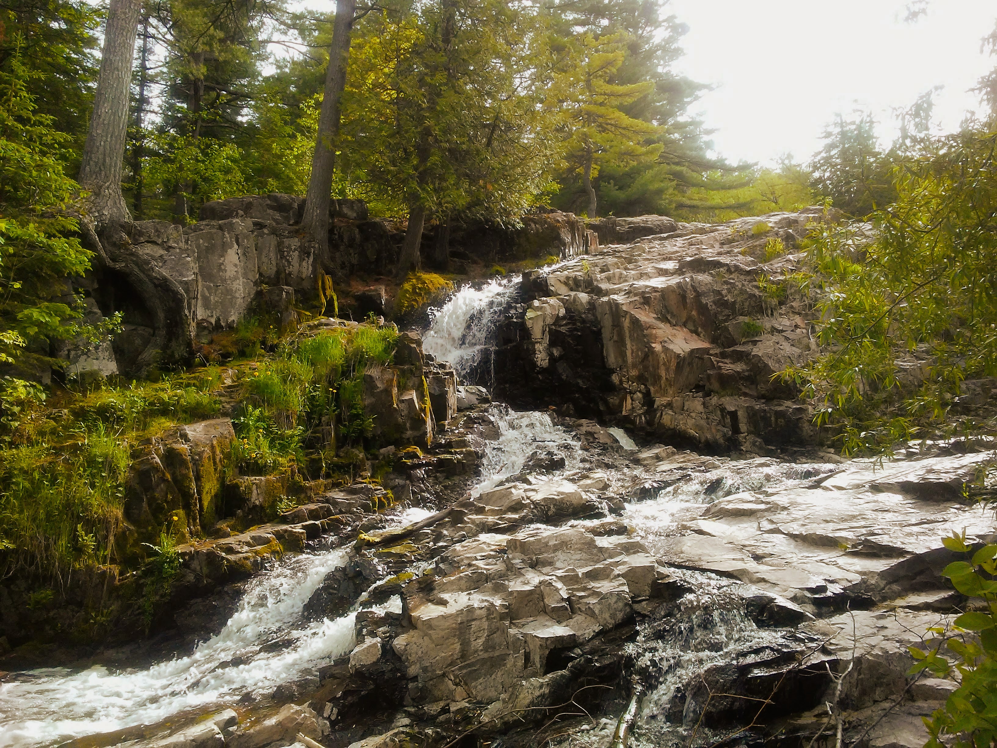 Waterfall in Chester Park, Duluth, Minnesota