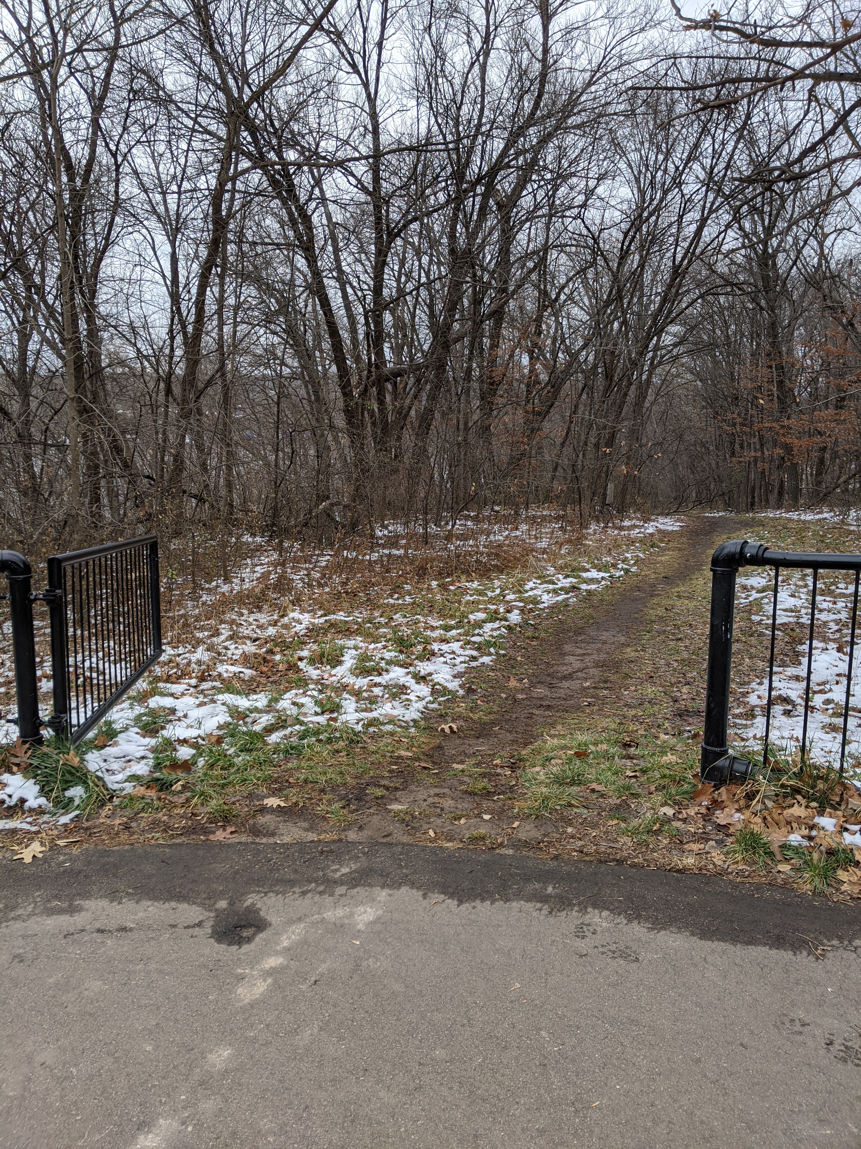 Short trail on the Wisconsin side of the St. Croix River